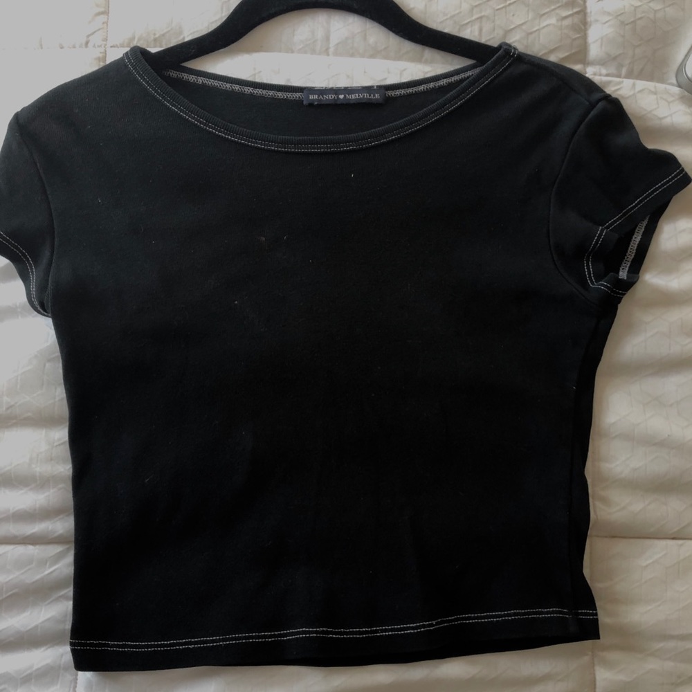 Brandy Melville Black Ashlyn Top!!!